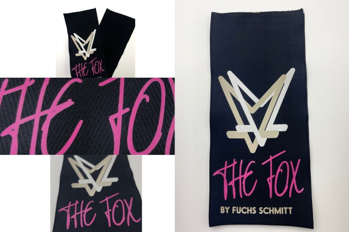 ยกระดับแบรนด์ของคุณด้วยการผสมผสานฉลากสิ่งทอลายทแยงขนาดใหญ่และการพิมพ์ซิลิโคนอย่างไร้รอยต่อ